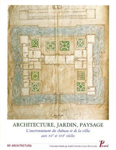 ARCHITECTURE, JARDIN, PAYSAGE. L'environnement du château et de la villa aux XVème et XVIème siècles - COLLECTIF