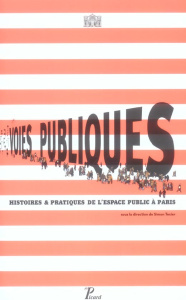 Voies publiques. Histoires & pratiques de l'espace public à Paris - Texier Simon