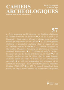 Cahiers archéologiques N° 57 - Durand Jannic