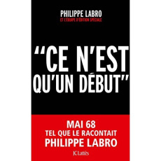 Ce n'est qu'un début - Labro Philippe
