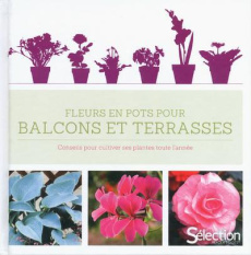 Fleurs en pots pour balcons et terrasses - COLLECTIF