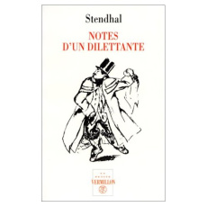 Notes d'un dilettante - STENDHAL/GOUREAU