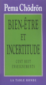 Bien-être et incertitude. Cent huit enseignements - Chödrön Pema ; Hilburn Sell Emily ; Bedard Stéphan