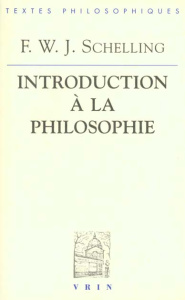 Introduction à la philosophie - Schelling Friedrich von