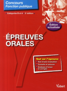 Epreuves orales. 2e édition - Saladin Jean-Christophe