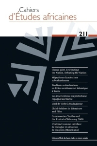 Cahiers d'études africaines N° 211/2013 - Amselle Jean-Loup