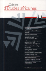 Cahiers d'études africaines N° 215/2014 - Amselle Jean-Loup