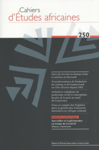Cahiers d'études africaines N° 250/2023 - Ficquet Eloi