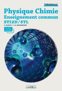 Physique chimie enseignement commun Tle STI2D et STL. Livre de l'élève - Marsat Benoît ; Niederberger Jean-Michel