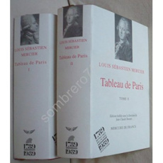 TABLEAU DE PARIS. Tome 1 - Mercier Louis-Sébastien
