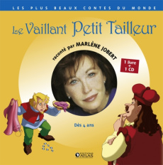 Le Vaillant petit tailleur. Avec 1 CD audio - Jobert Marlène ; Grimm Jakob et Wilhelm