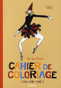 Cahier de coloriage Yves Saint-Laurent. Edition de luxe - Saint Laurent Yves