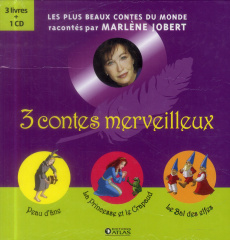 3 contes merveilleux. Peau d'âne ; La princesse et le crapaud ; Le bal des elfes, avec 1 CD audio - Jobert Marlène
