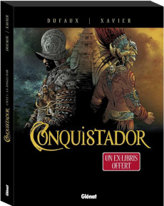Conquistador Tomes 1 et 2 : Cycle 1, La jungle d'or. Coffret en 2 volumes avec un ex libris - Dufaux Jean ; Xavier Philippe ; Chagnaud Jean-Jacq