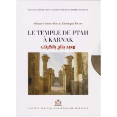 Le temple de Ptah à Karnak. Pack en 2 volumes : Tome 1, Relevé épigraphique ; Tome 2, Relevé photogr - Biston-Moulin Sébastien ; Thiers Christophe ; Gout