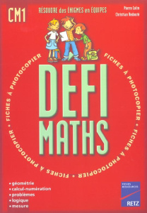 DEFIMATHS CM1. Fiches à photocopier - Colin Pierre ; Redouté Christian
