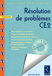 Résolution de problèmes CE2. Programme 2008 - Caron Jean-Luc ; Jost Dorothée ; Ponchon Christian