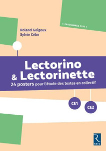 POSTERS LECTORINO & LECTORINETTE CE1-CE2 - GOIGOUX/CEBE