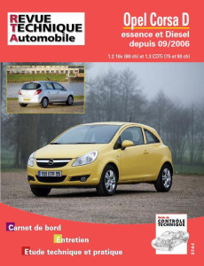 Rta b725.5 opel corsa >09/06 ess 1.2 diesel 1.3cdti - ETAI