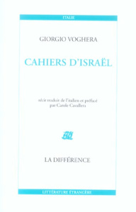 Cahiers d'Israël - Voghera Giorgio ; Cavallera Carole