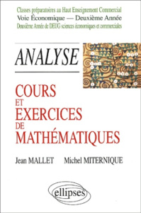 Cours et exercices de mathématiques. Tome 5, Analyse - Mallet Jean ; Miternique Michel
