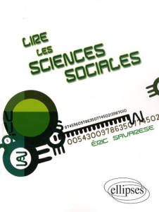 Lire les sciences sociales - Savaresse Eric