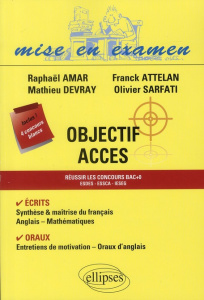 Objectif ACCES - Amar Raphaël ; Attelan Franck ; Devray Mathieu ; S