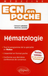 Hématologie - Lebreton Clément ; Leconte Matthieu