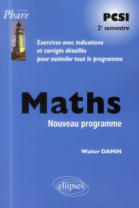 Maths PCSI 2e semestre - Damin Walter