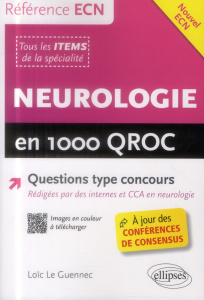 Neurologie en 1000 QROC - Le Guennec Loïc
