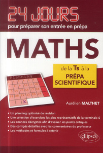 Mathématiques. De la Tle S à la prépa - Malthet Aurélien