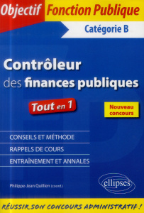 Contrôleur des finances publiques. Catégorie B - Quillien Philippe-Jean