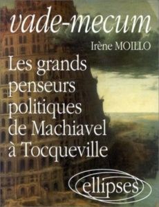 VADE-MECUM. Les grands penseurs politiques de Machiavel à Tocqueville - Moillo Irène