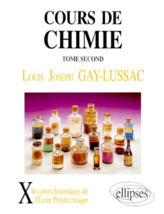 COURS DE CHIMIE. Tome 2 - Gay-Lussac Louis-Joseph