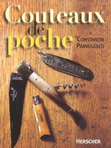 Couteaux de poche - Pârvulesco Constantin