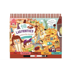 48 labyrinthes autour du monde ! - Lauret Elodie ; Leoszewski Fabrice