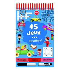45 jeux... en voiture ! Avec un stylo effaçable - Potard Céline ; Guyard Romain