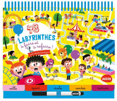 48 labyrinthes à faire et à refaire ! - Bécue Benjamin ; Morize Patrick