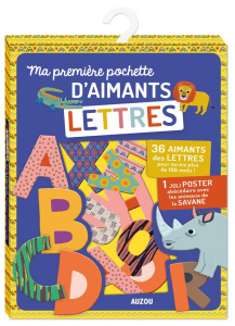Ma première pochette d'aimants Lettres - Lapeyre Emilie