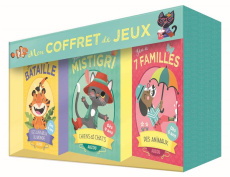 Mon coffret de jeux. Contient : 1 jeu de 7 familles des animaux ; 1 jeu de bataille des animaux du m - Blay Amy ; Yanok Johnny ; Bos Miriam