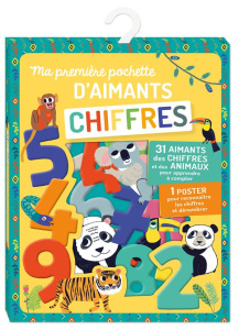 Ma première pochette d'aimants Chiffres. Avec 31 aimants et 1 poster - Lapeyre Emilie