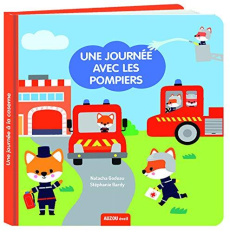 Mon coffret de pompiers. Contient 1 camion de pompier, 1 frise puzzle - Godeau Natacha ; Bardy Stéphanie