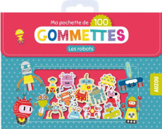 Ma pochette de 100 gommettes Les robots - Angelicas Louise