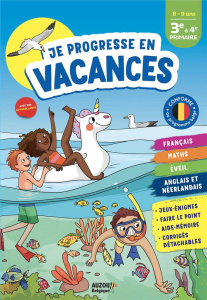 Je progesse en vacances 3e à 4e primaire - Maraillac Emilie ; Audouin Laurent ; Ayrault Carol
