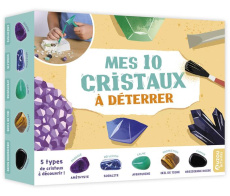Mes 10 cristaux à déterrer. 5 types de cristaux à découvrir - PARTINGTON DAVID