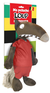 PELUCHE DU LOUP FOOT - BELGIQUE - LALLEMAND/THUILLIER