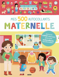 Mes 500 autocollants Maternelle. Avec un cahier détachable - Wu Yi-Hsuan
