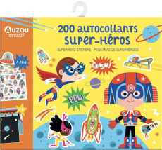 200 autocollants Super-Héros - Mercier Julie