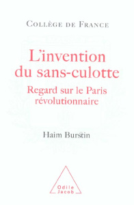 L'invention des sans-culotte. Regards sur le Paris révolutionnaire - Burstin Haim ; Roche Daniel
