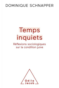 Temps inquiets - Réflexion sociologique sur la condition juive - Schnapper Dominique
